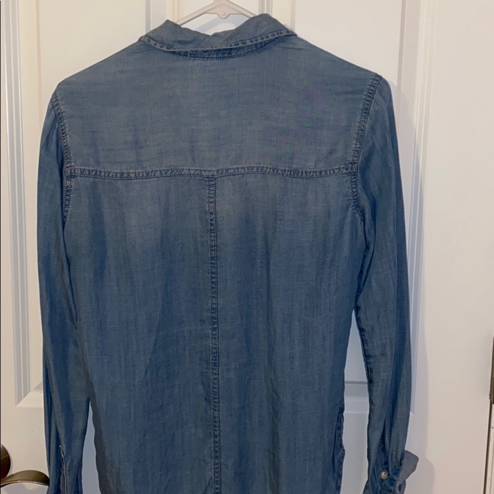 Blue Jean button down - Picture 5 of 5